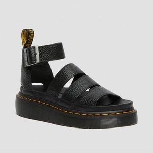 CLARISSA II WOMEN'S LEATHER PLATFORM SANDALS